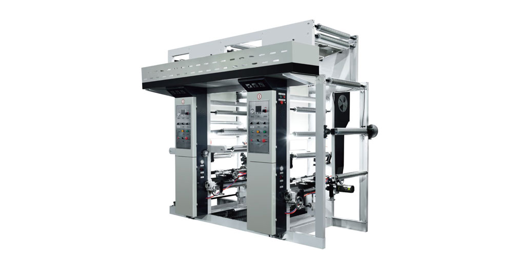  YSJ-B&nbsp;有軸2-4色半自動(dòng)連線水墨印刷機(jī)